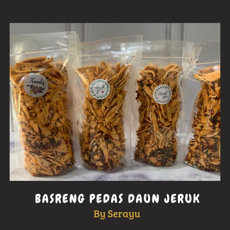 

Paket Hemat 3 pcs basreng pipih by serayu