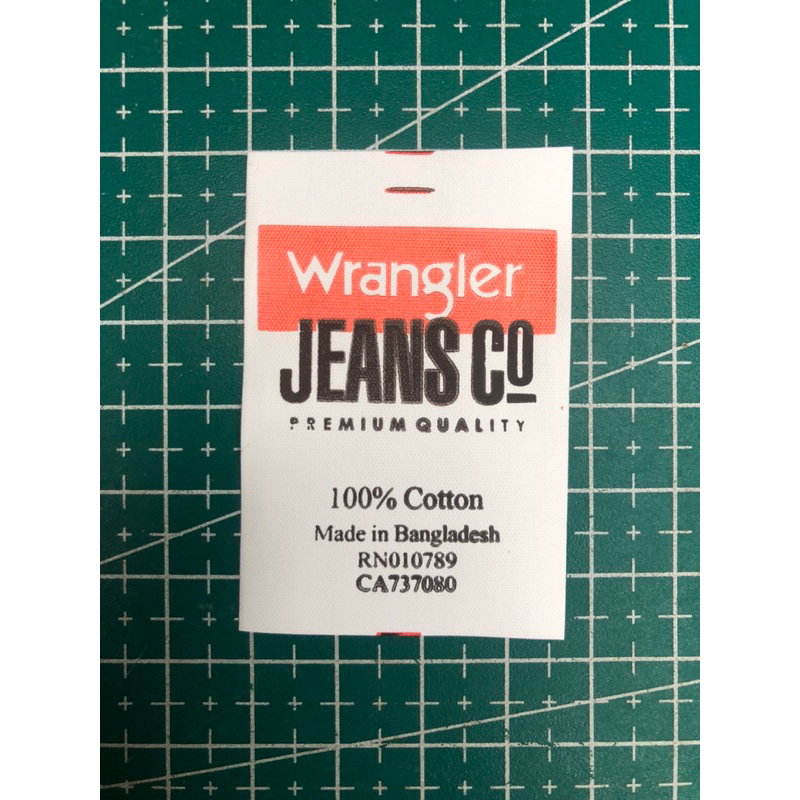 

WRANGLER FULL TAG SUPER PREMIUM CO 1X DIKIRIM 120PCS