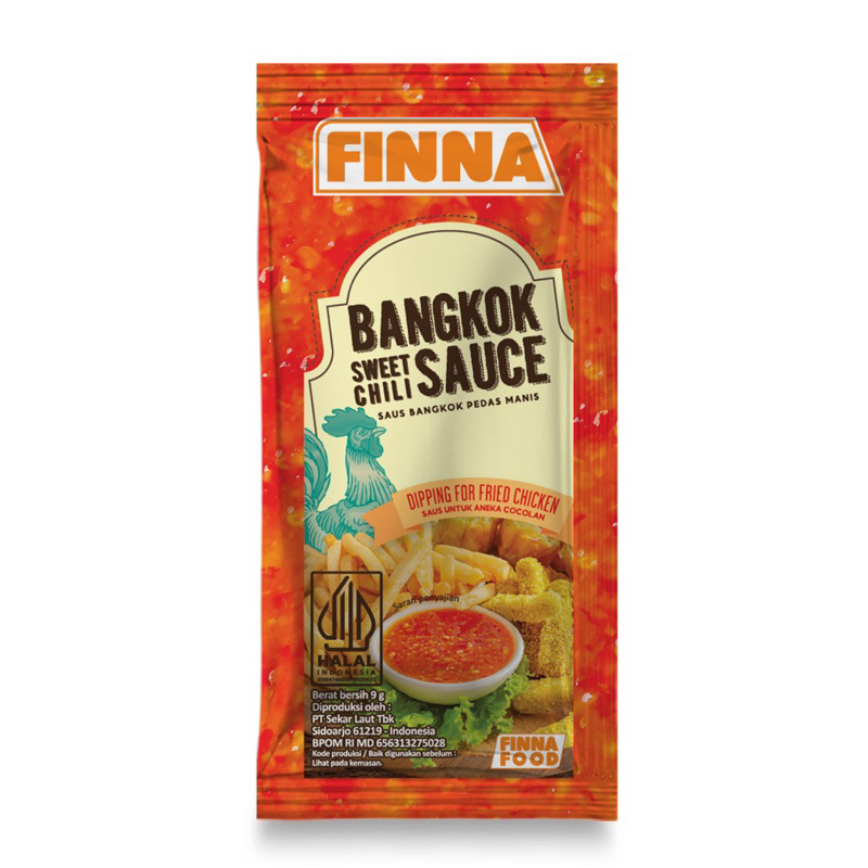 Saus Finna sachet isi 50 pcs/ saos gacoan / saos dimsum / saos bangkok /