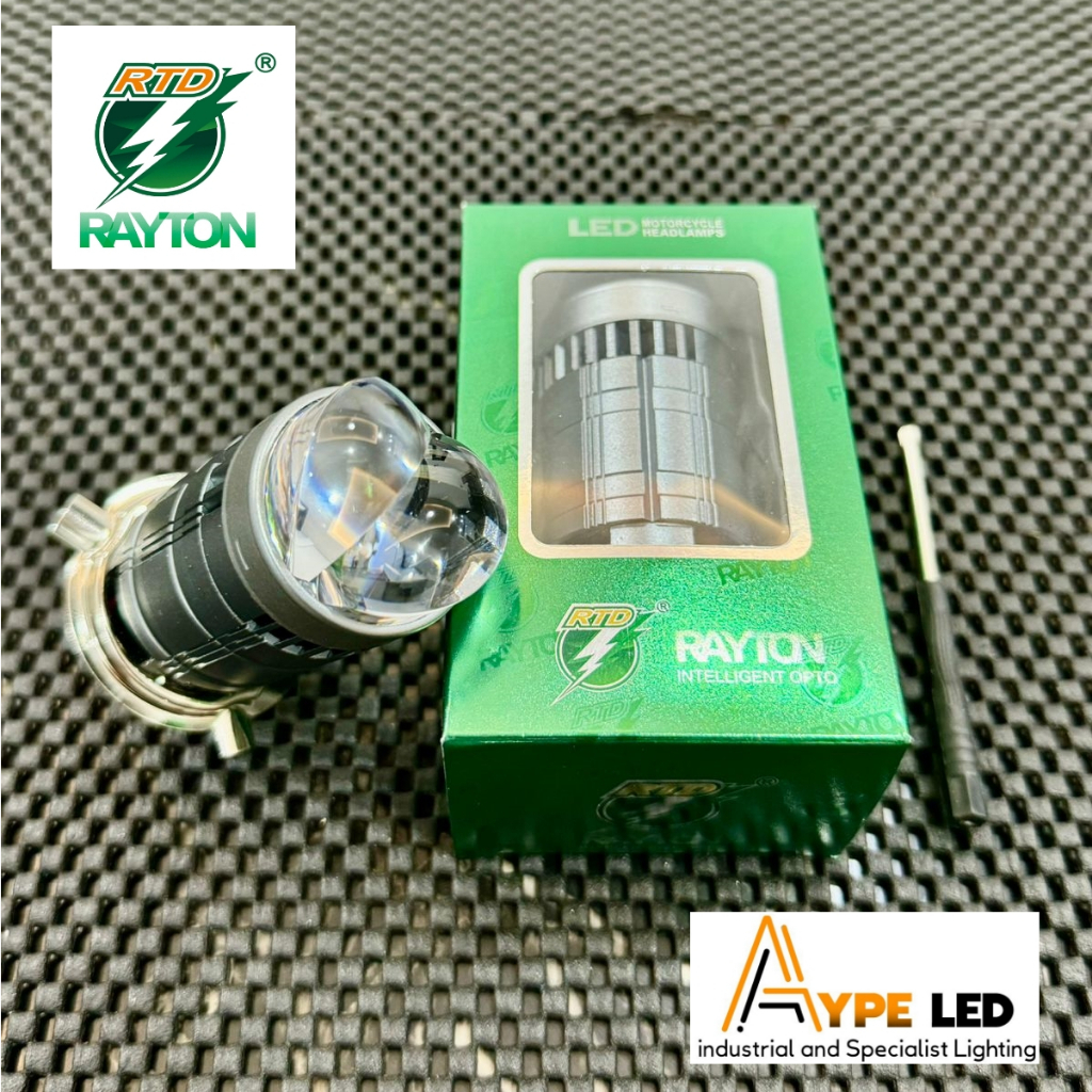 LAMPU UTAMA MINI PROJIE H4 ORIGINAL RTD M01F SG KIPAS PENDINGIN MOTOR MOBIL H4 RTD RAYTON