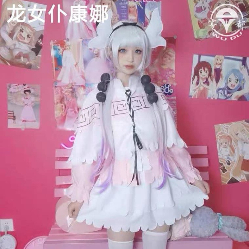 kanna kamui miss khobayashi dragon maid costume cosplay taobao import china brand wudu