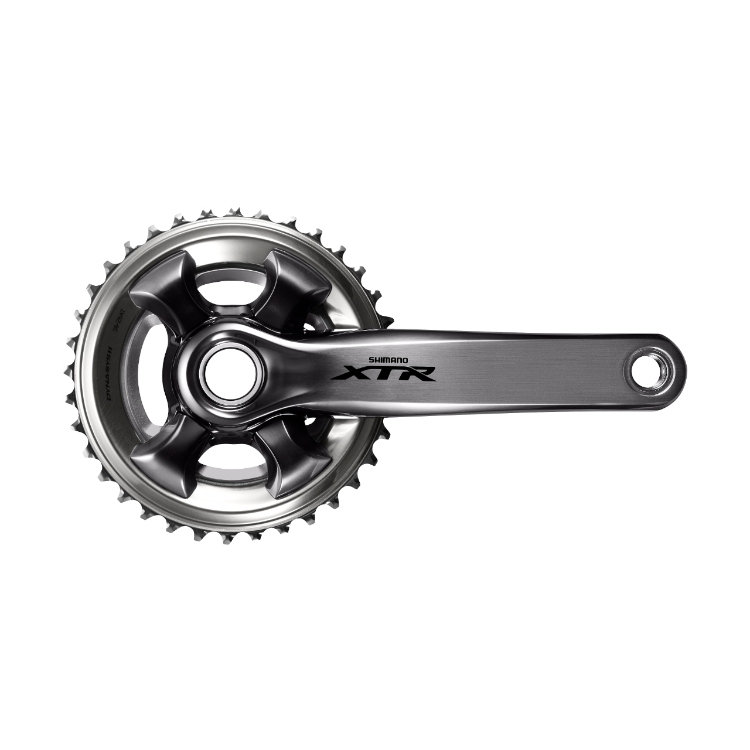 CRANK SET DOUBLE SEPEDA MTB /TRAIL SHIMANO XTR M 9000 26/36T 2 X11 SPEED JAPAN