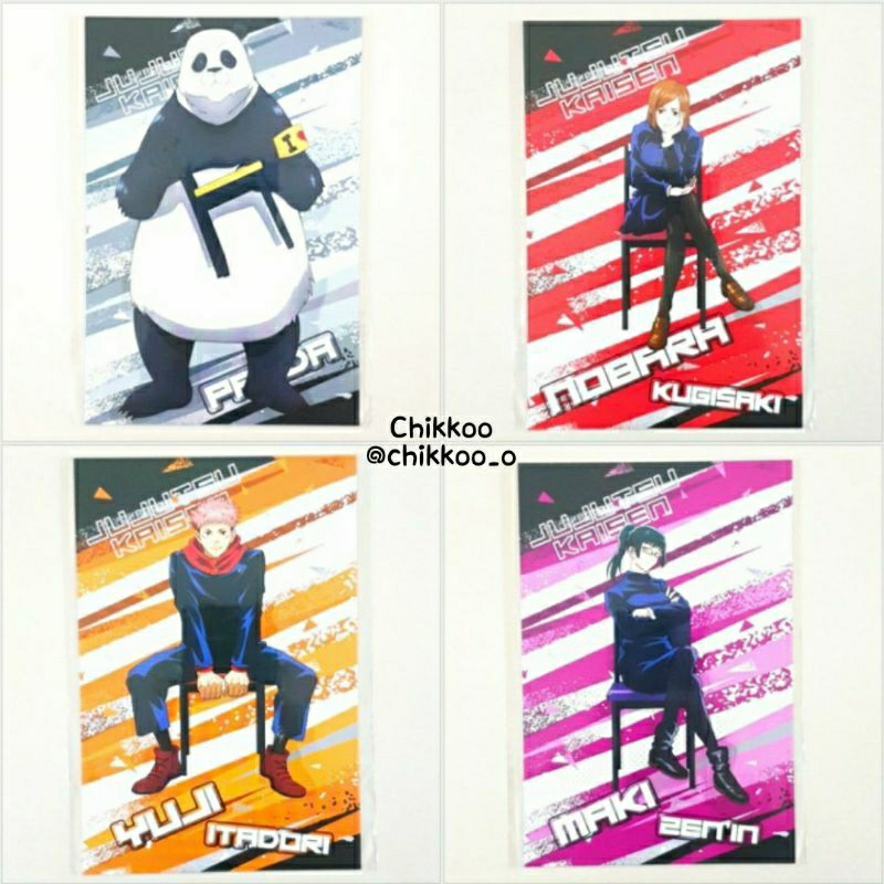 Jujutsu Kaisen Chara Postcard