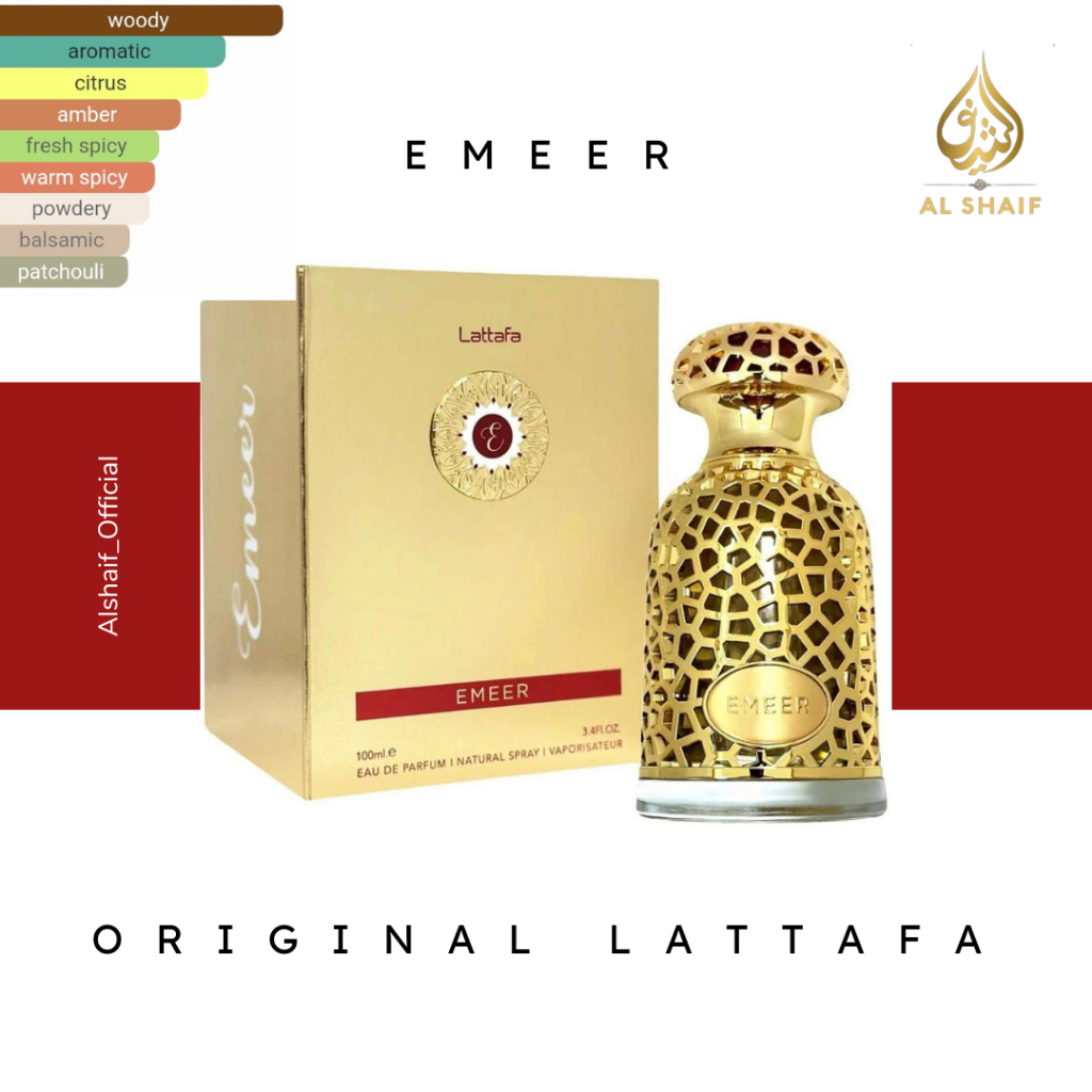 Parfum Lattafa Emeer Original Eau De Parfum 100 ml AlShaif_Official