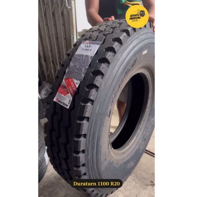 Ban Truk Duraturn 1100 R20 18PR 1100.20 1100/20 (Set) - Ban truk kawat