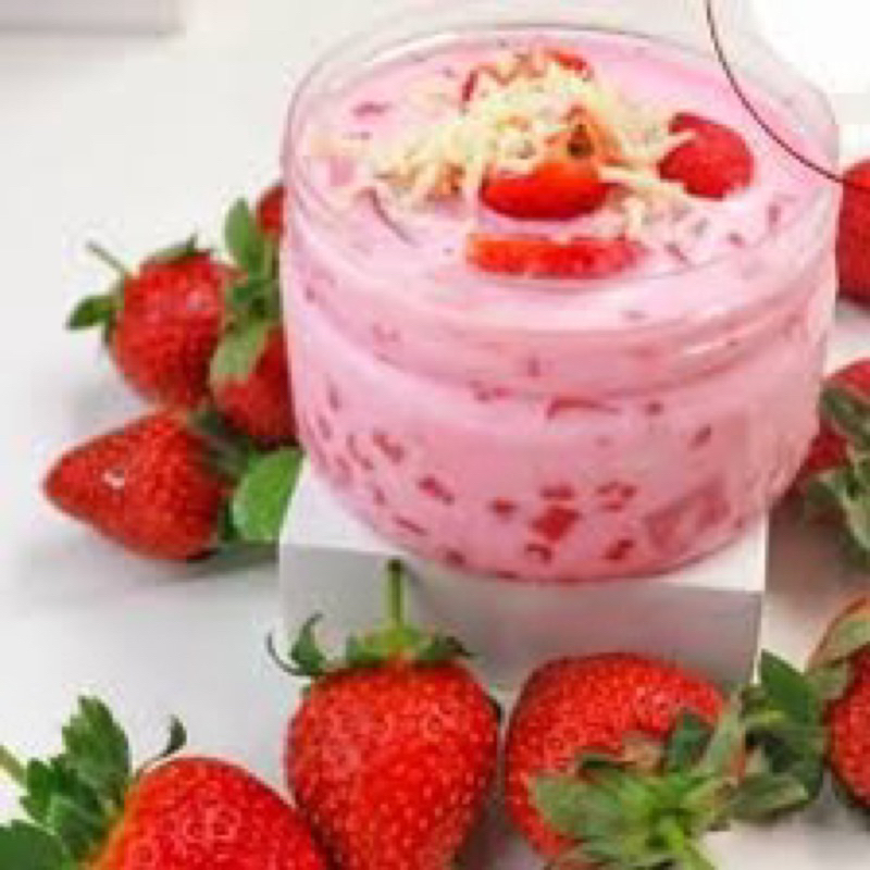 

Creamy strawberry