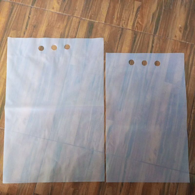 Plastik beras HDPE polos ukuran 3kg dan 5kg dan cocok untuk kemasan snack(Satuan)