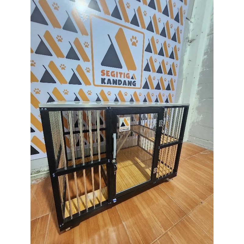 Kandang Kucing Aluminium 1 Pintu