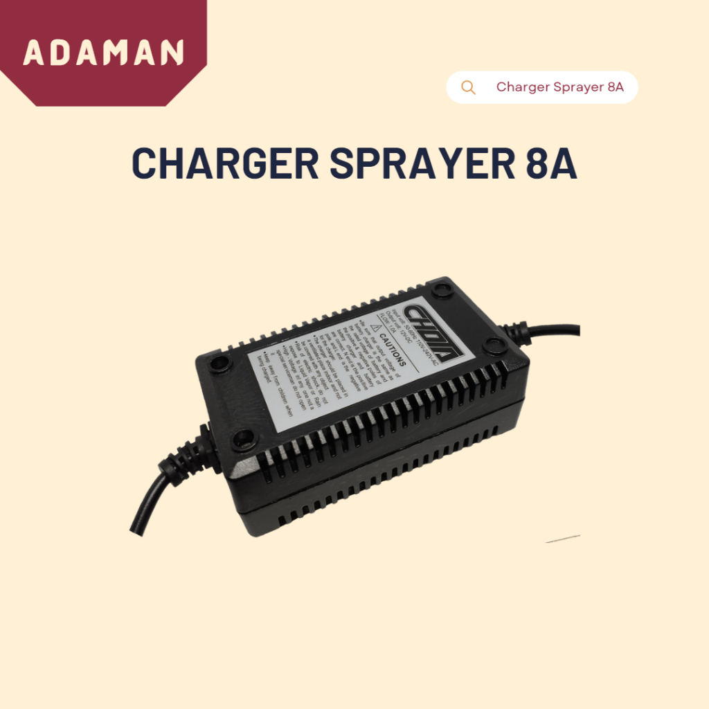 Charger/Cas/Casan/Adaptor Sprayer elektrik  CHOTA 1.0 A