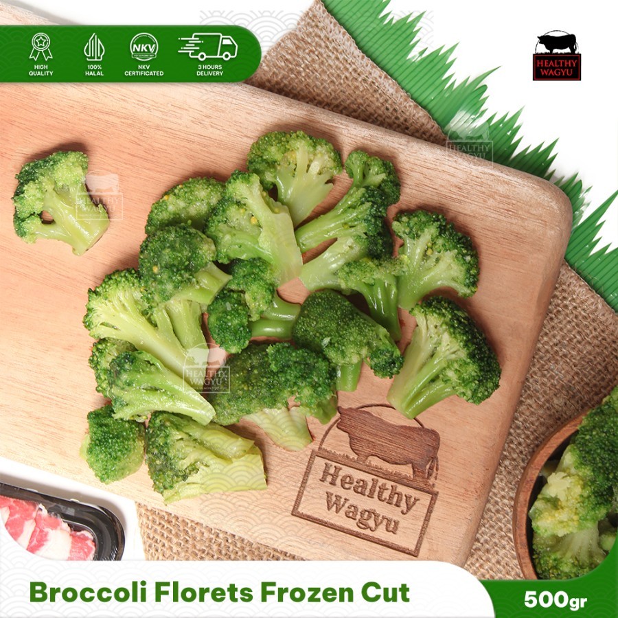 

Broccoli Florets Frozen Brokoli Potong Beku Siap Masak