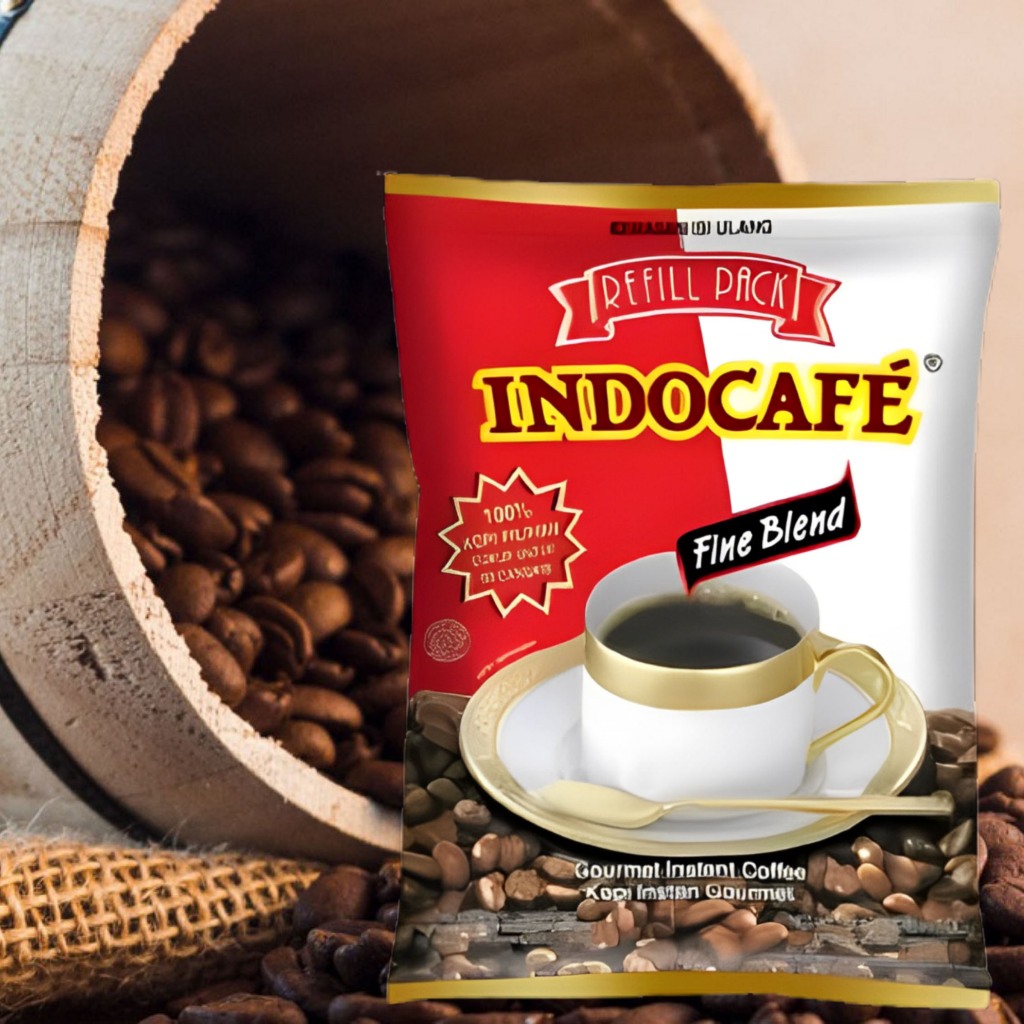 

Indocafe / Coffee Fine Blend / Minuman Serbuk Kopi Instan / 100gr