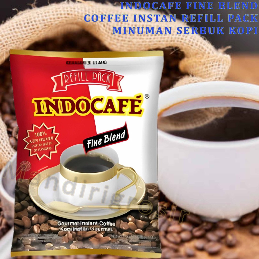 

Coffee Fine Blend * Indocafe * Minuman Serbuk Kopi Instan * 100gr