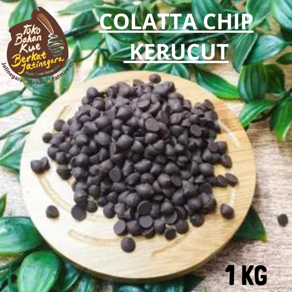 

COLATTA CHIP KERUCUT REPACK 1 KG / COKLAT CHIP KERUCUT REPACK 1KG