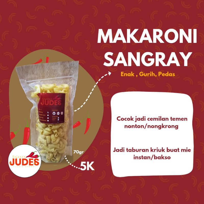 

Makaroni sangray JUDES (Seblak kering)