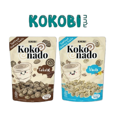 

Kokobi Koko Nado 60gr Kuping Gajah Mini Snack Anak 1thn+ NO MSG