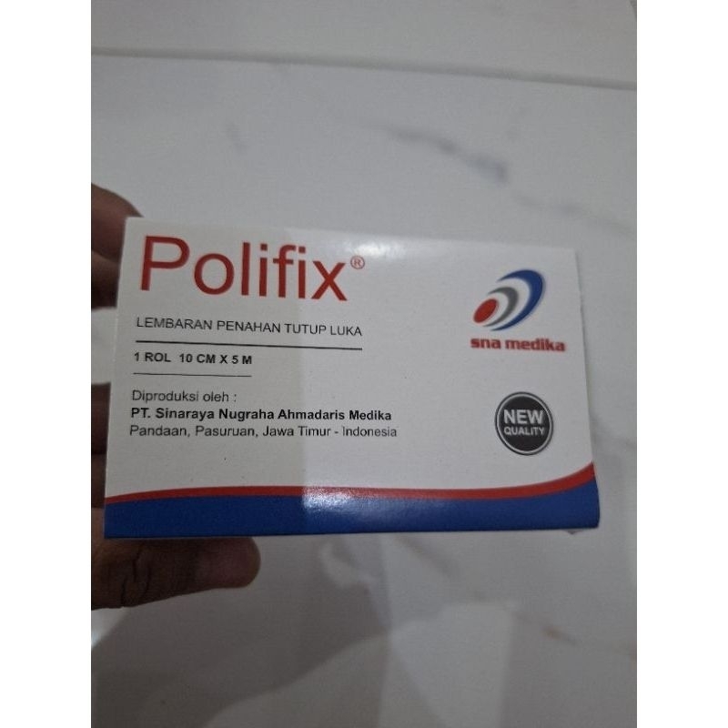 POLIFIX 10cmx5m/ Plaster Penutup Luka POLIFIX 10cmx5m