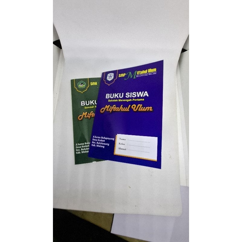 

Buku Siswa (Pembayaran SPP,dll)