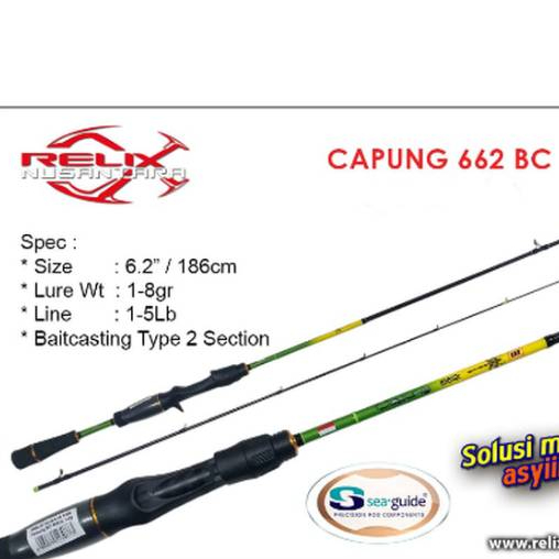 Joran BC UL Relix Capung 662 BC