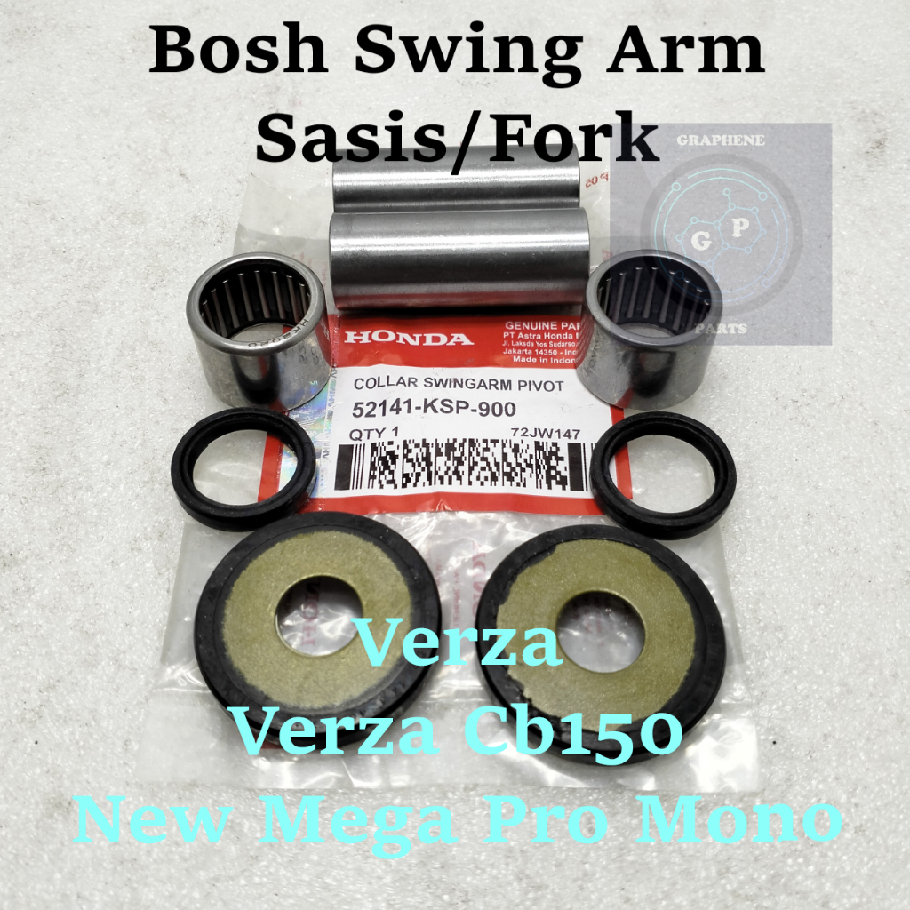 Bosh ARM Sasis KSP Verza Mega Pro New mono shock cb150 Honda kualitas original Presisi dan awet fork