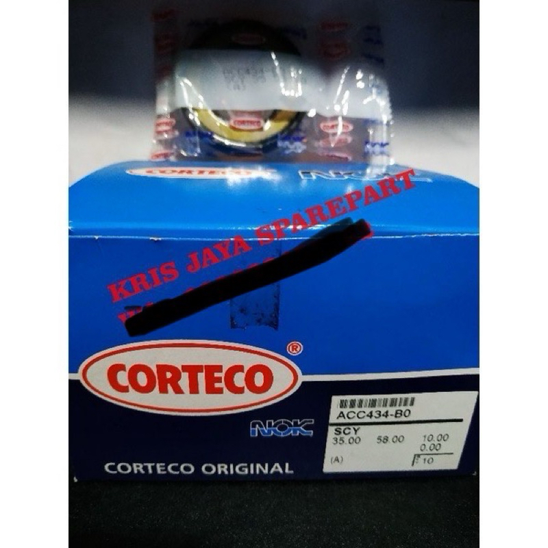 oil seal scy 35 58 10 merk nok corteco