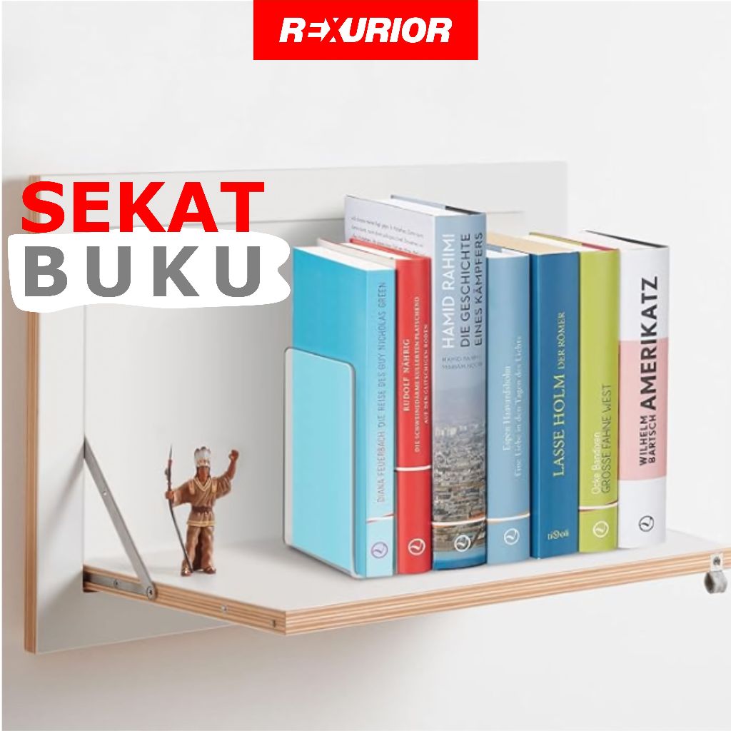 

Pembatas buku / Penahan buku Acrylic Book Stand premium | Rexurior