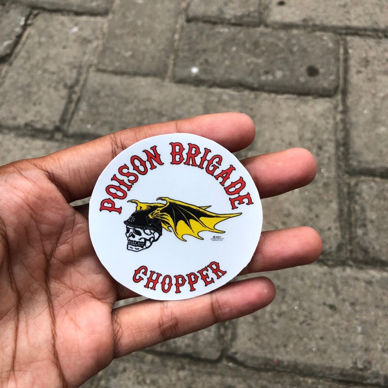 

Sticker Poison Brigade New Logo 2024