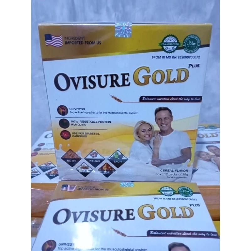 

PAKET 2 BOX OVISURE GOLD MILK SUSU TULANG DAN SENDI NYERI OTOT OSTEOPOROSIS IMPOR DARI USA & BPOM