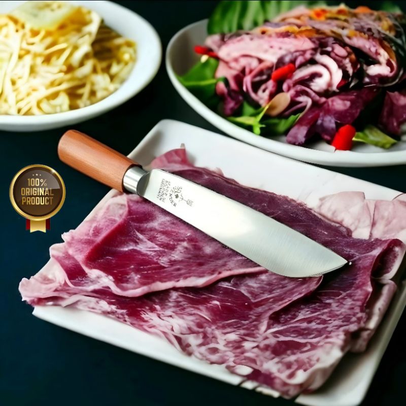 Pisau Cap Garpu Asli 7 Inch Pisau Daging Pisau Herder Solingen Germany