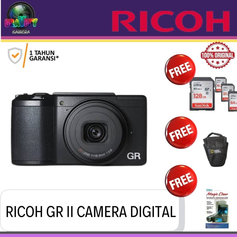RICOH GR II DIGITAL CAMERA / RICOH GR II CAMERA DIGITAL