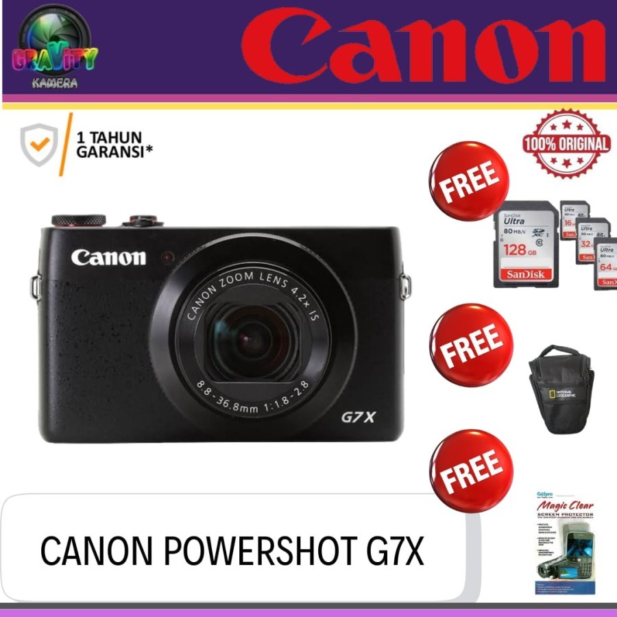 CANON POWERSHOT G7X / CANON G7X / POWERSHOT CANON G7X