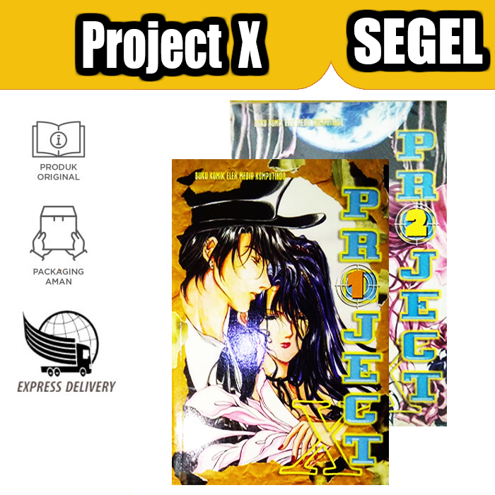 Komik PROJECT X Baru Original Segel VOLUME 02 (TAMAT)