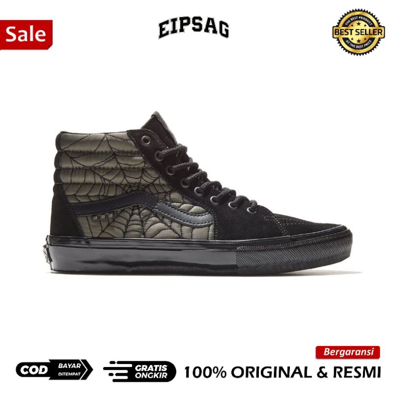 Vans Skate SK8-Hi Ben Kadow Black Web RESMI ORIGINAL