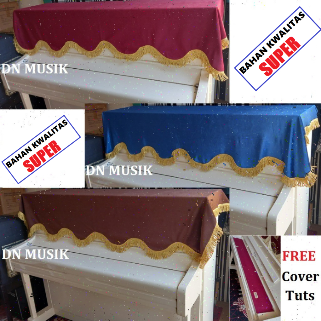COVER PIANO UPRIHGT AKUSTIK YAMAHA DAN KAWAI DLL