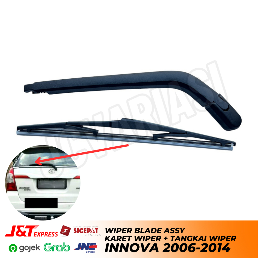 WIPER BLADE BELAKANG BAGASI INNOVA 2006-2014 ASLI ORIGINAL
