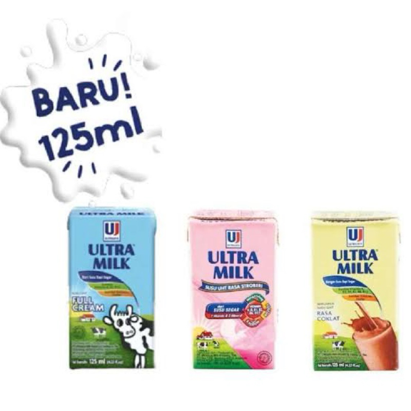 

ultramilk 125ml ecer