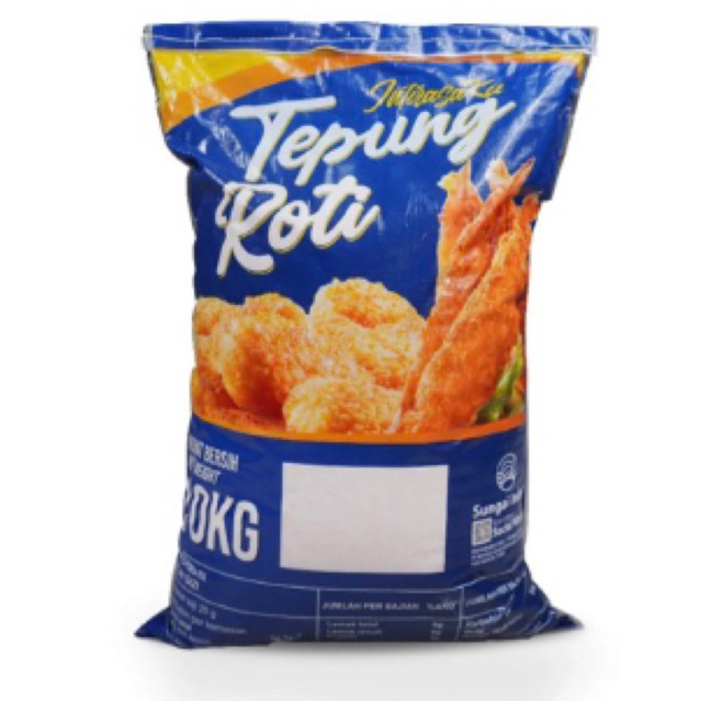 

Tepung Roti Intirasaku 10kg - Crispy Breadcrumb