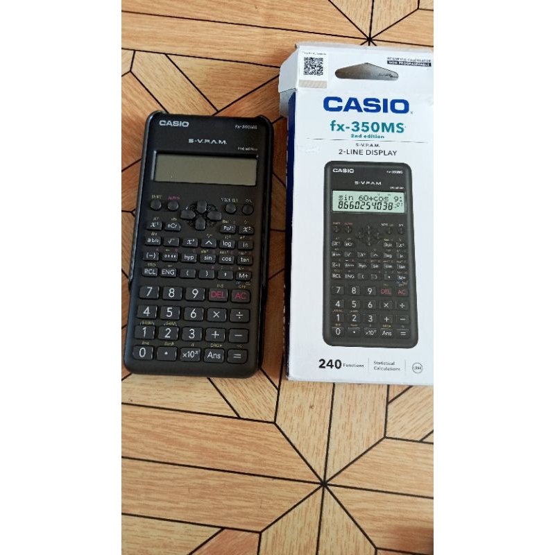 

Casio fx-350MS 2nd edition