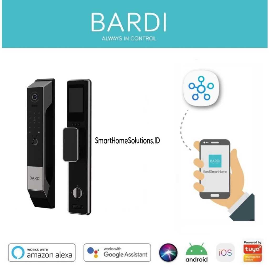 Bardi Smart Door Lock Face Recognition