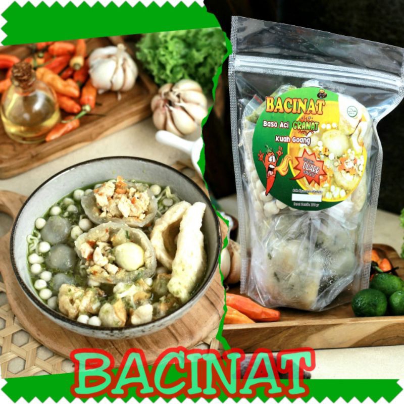 

Aneka baso Aci (Granat Hijau, Ramen Keju, Tulang Rangu)