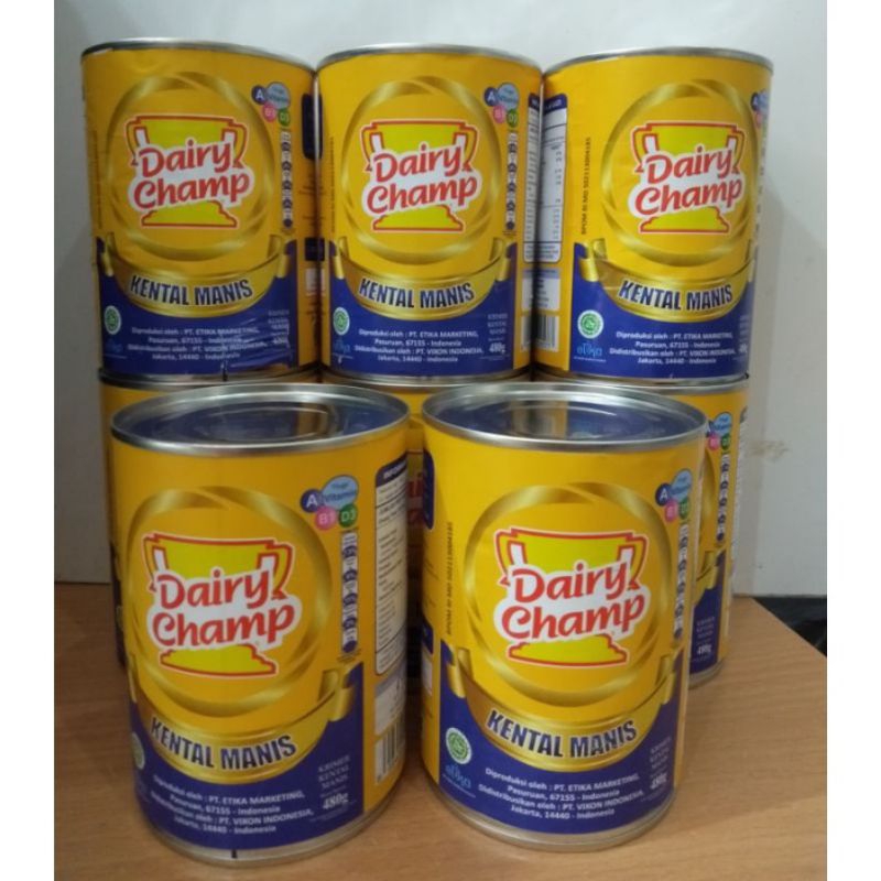 

Susu Kental Manis Dairy Champ Kaleng 480 grm