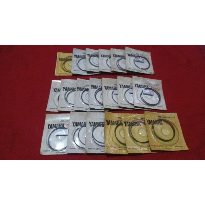 Ring piston 4y2 nos japan rxking rxk