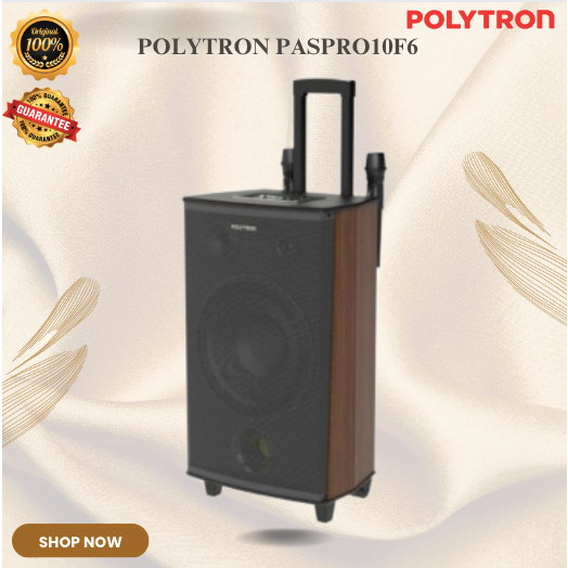 POLYTRON SPEAKER BLUETOOTH AKTIF PASPRO10F6/PASPRO-10F6/PASPRO 10F6/POLYTRON SPEAKER WIRELESS/POLYTR