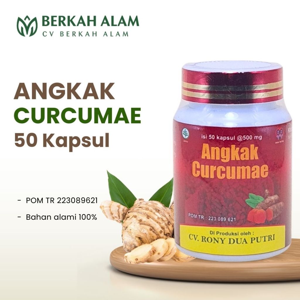 Angkak Curcumae 50 Kapsul / Obat Tipes / Angkak Curcumae / Angkak