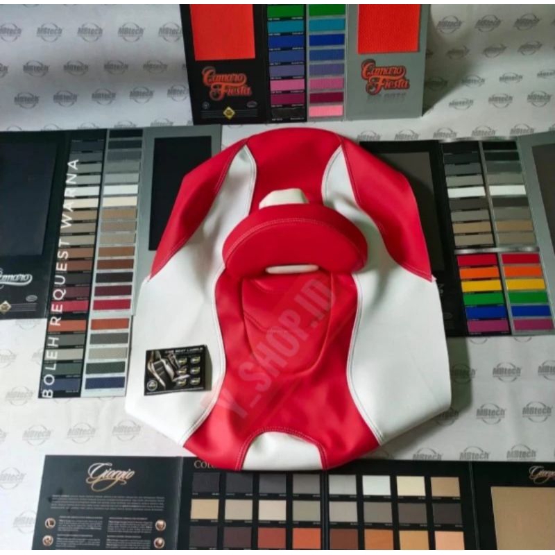 Custom Cover Kulit Jok Honda Vario 110 125 150 160 Beat Karbu Fi Eropa Modifikasi