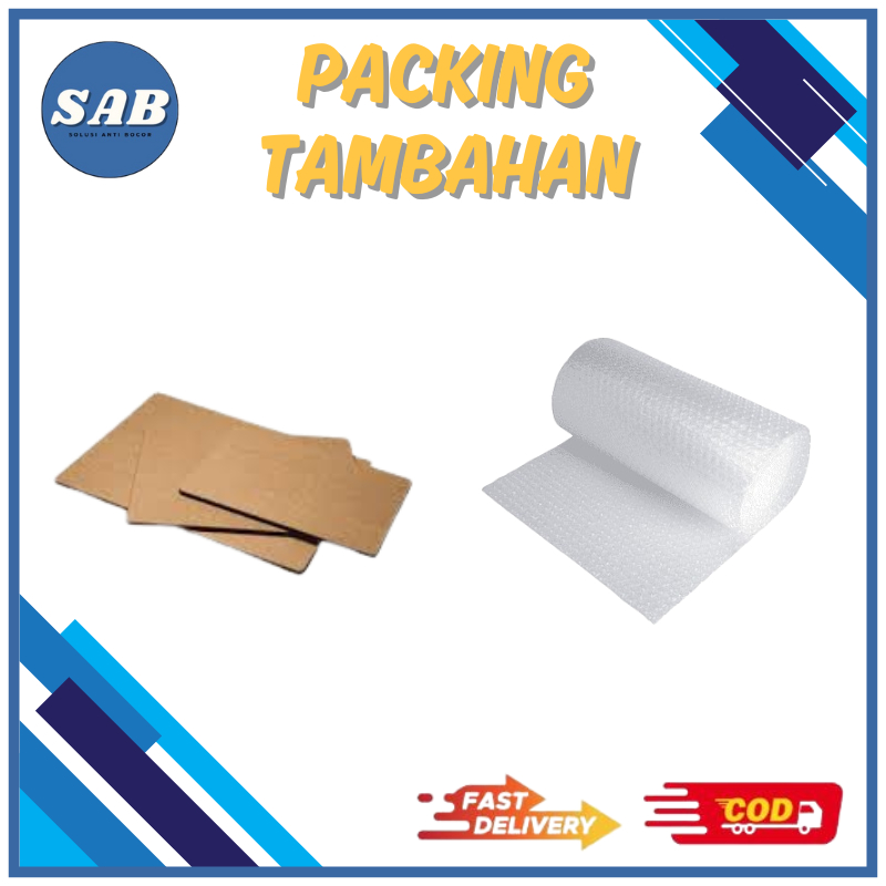 

Packing Dus Dan Bubble Wrap Tambahan Paket Lebih Aman