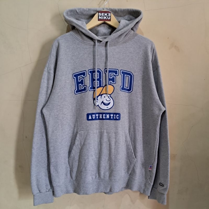 Hoodie EBFD EBBETS FIELD Idol KPop Mingyu SEVENTEEN bahan babyteri tebal berat