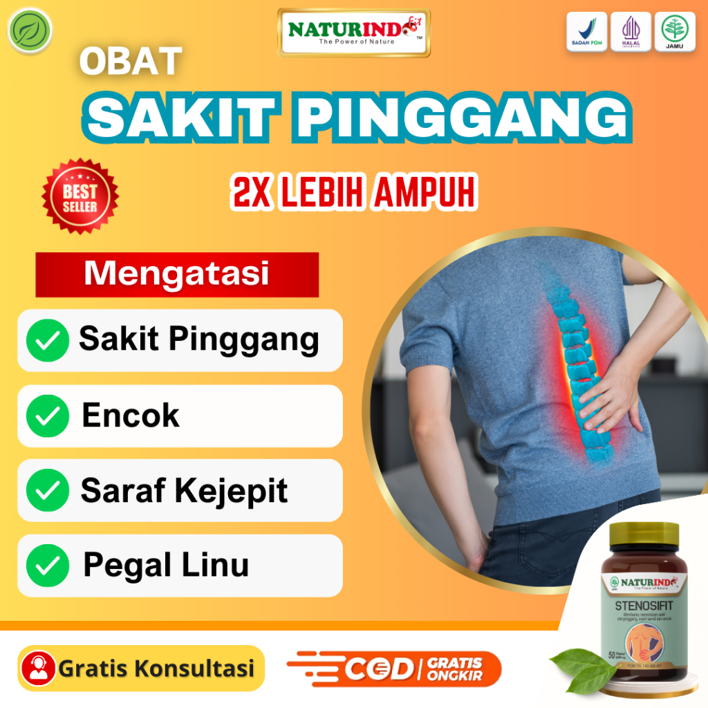 Obat Sakit Pinggang Saraf Kejepit Encok Nyeri Sendi Pegal Linu Sakit Pinggang Menjalar Sampai Kaki