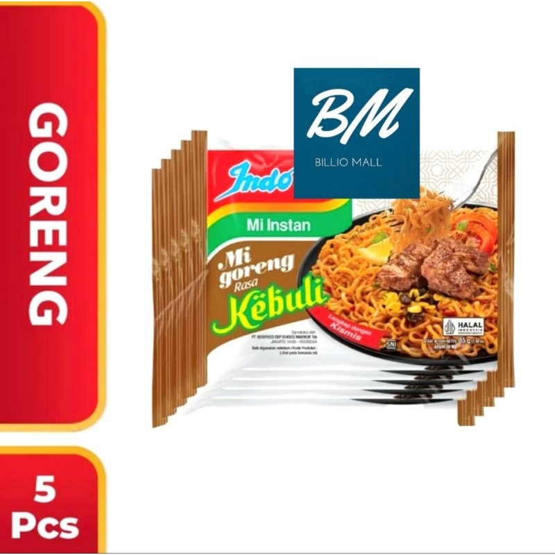 Indomie Goreng Kebuli 5 pcs