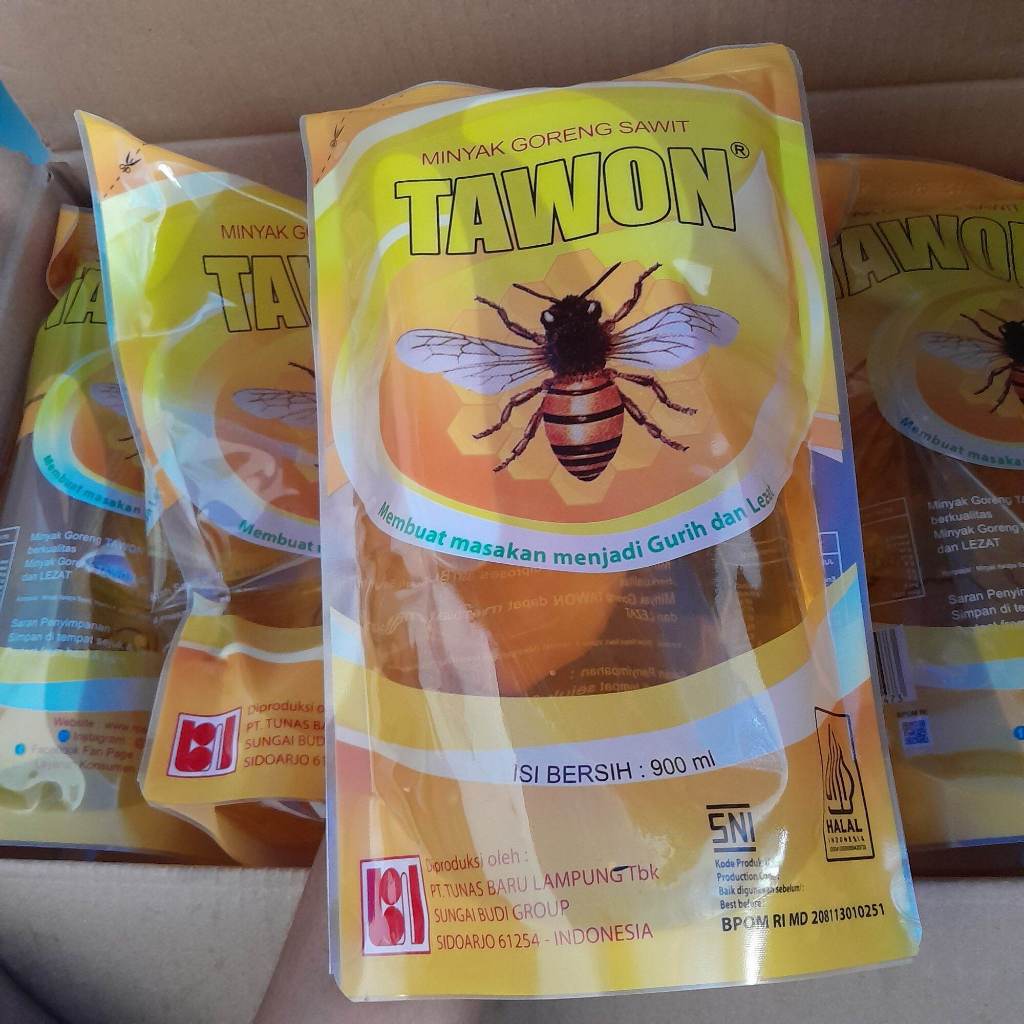 

PROMO MINYAK GORENG MERK TAWON 900 ml