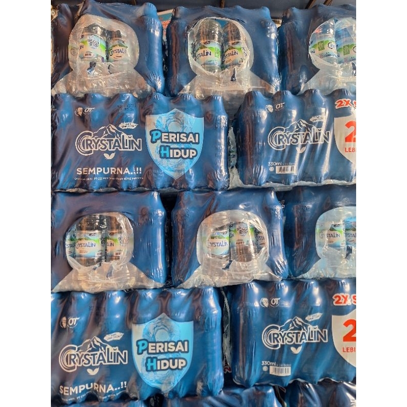 

crystalin botol 330ml